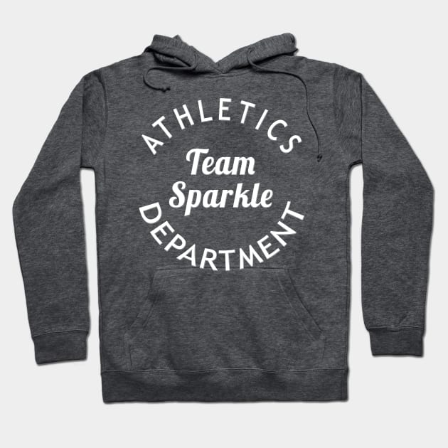 TEAM SPARKLE ATHLETICS DEPT Hoodie by Scarebaby